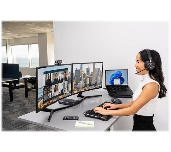 KENSINGTON H3000 Wireless Headset - Black - Image 8