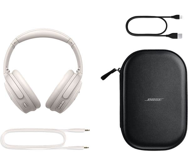 Bose QuietComfort Headphones White Smoke - Image 8