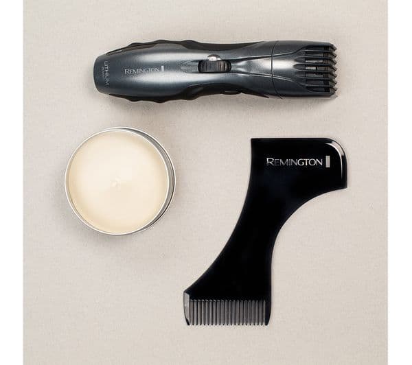 REMINGTON MB350L Lithium Barba Beard Trimmer - Black - Image 2