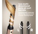 REVAMP Dynamic Radiance Pro Blow Dry 7-in-1 Ionic ​Air Styler - Gold thumbnail 5