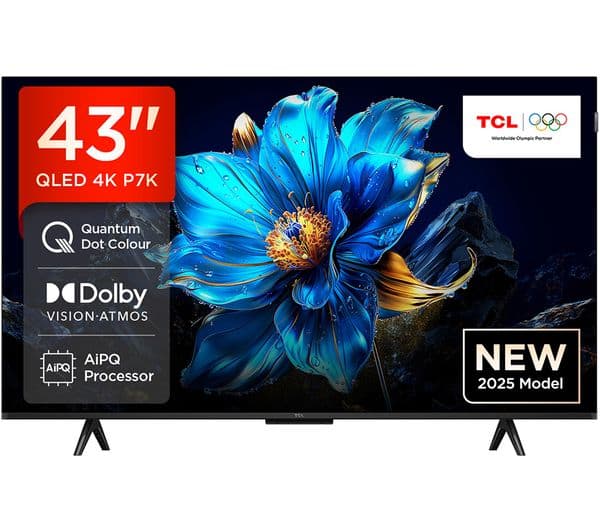 TCL 43P7K 43" 4K TV - Image 1