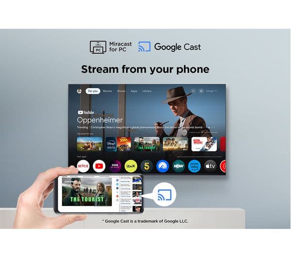 TCL 43P7K 43" 4K TV - Image 9