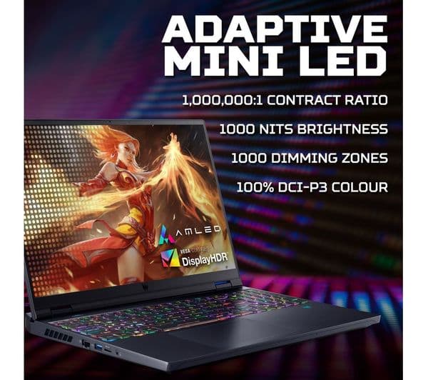 Acer Predator Helios 16" Gaming Laptop - Intel® Core™ i9, RTX 4070, 1 TB SSD - Image 6