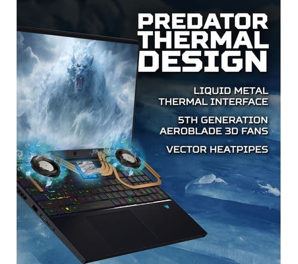 Acer Predator Helios 16" Gaming Laptop - Intel® Core™ i9, RTX 4070, 1 TB SSD - Image 7