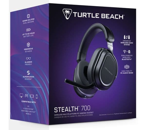 Turtle Beach Stealth 700 Gen 3 Wireless Gaming Headset - Black  - Image 8