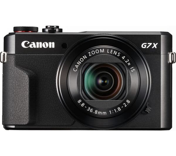 CANON PowerShot G7X Mark II High Performance Compact Camera - Black - Image 1