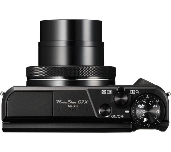 CANON PowerShot G7X Mark II High Performance Compact Camera - Black - Image 3