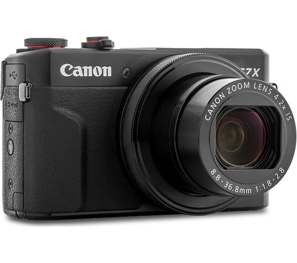 CANON PowerShot G7X Mark II High Performance Compact Camera - Black - Image 5
