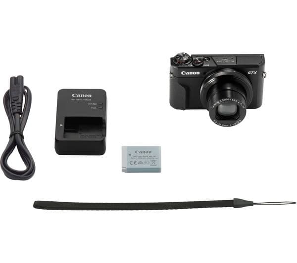 CANON PowerShot G7X Mark II High Performance Compact Camera - Black - Image 10