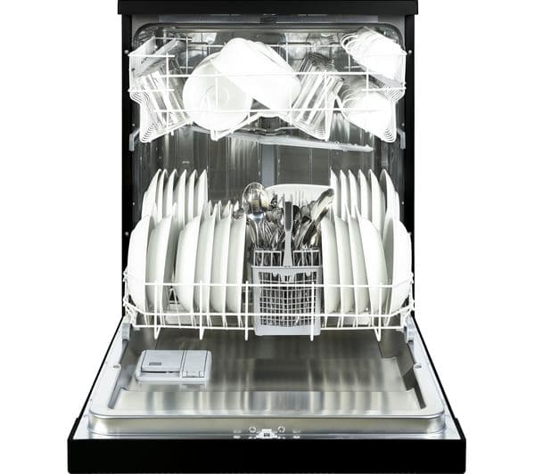 ESSENTIALS CDW60B18 Full-size Dishwasher - Black - Image 3