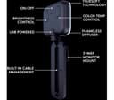 LOGITECH Litra Glow Streaming Light Black thumbnail 6