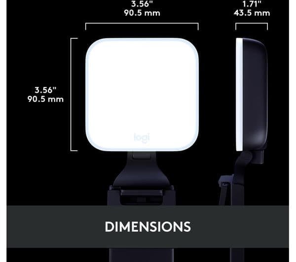 LOGITECH Litra Glow Streaming Light Black - Image 10