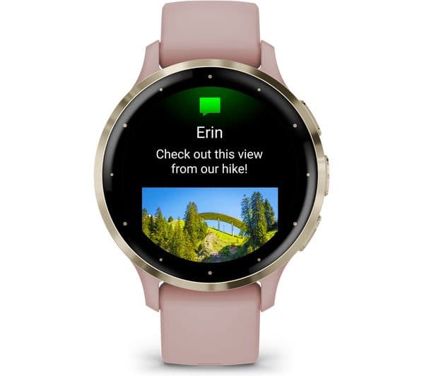 Garmin Venu 3S Smartwatch Soft Gold & Dust Rose - Image 7