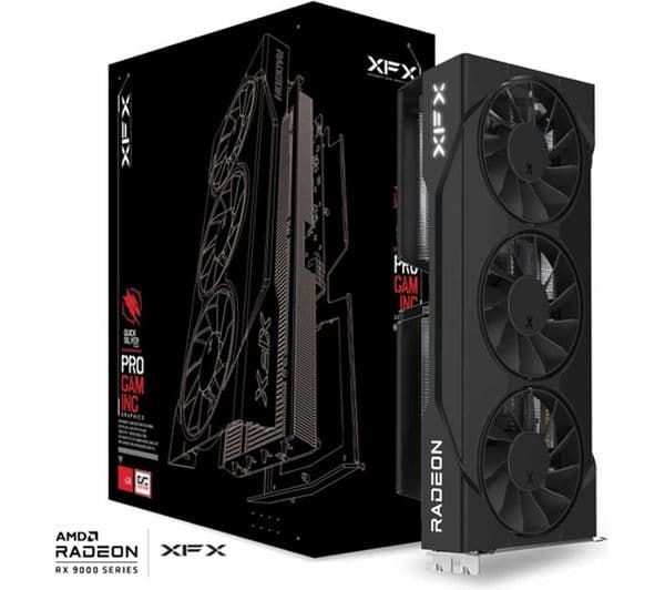 XFX Radeon RX 9060 XT 16 GB Swift Triple Fan OC Card - Image 3