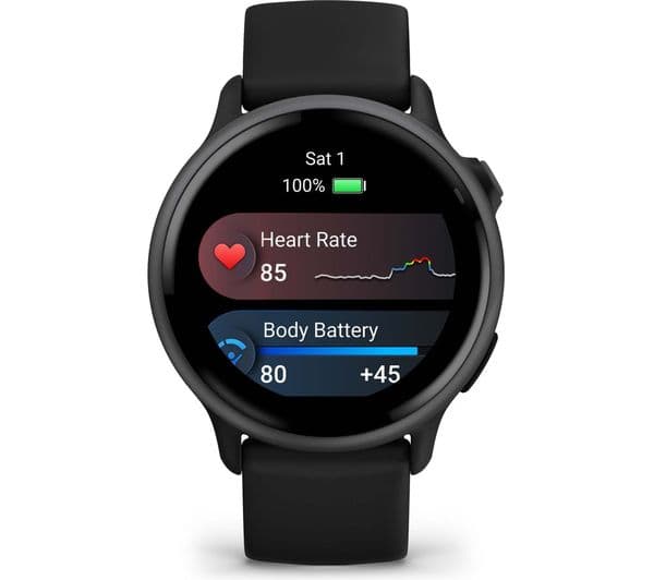 Garmin Vivoactive 6 Smartwatch Slate with Black Band - Image 4