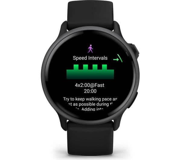 Garmin Vivoactive 6 Smartwatch Slate with Black Band - Image 5
