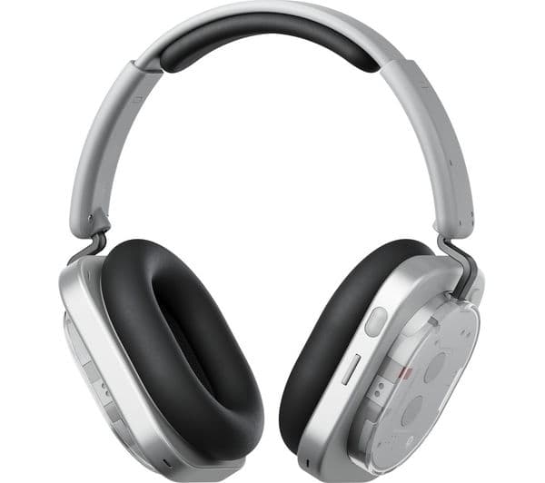 NOTHING Headphone (1) Wireless Bluetooth Noise-Cancelling Headphones - White - Image 4