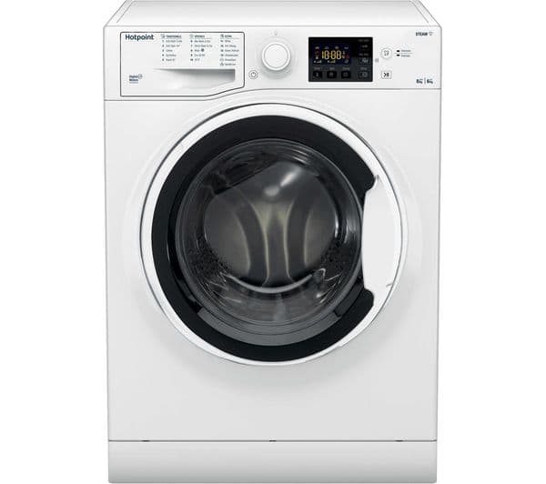 HOTPOINT RDG 8643 WW UK N 8 kg Washer Dryer - White - Image 1