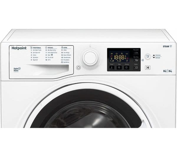 HOTPOINT RDG 8643 WW UK N 8 kg Washer Dryer - White - Image 2