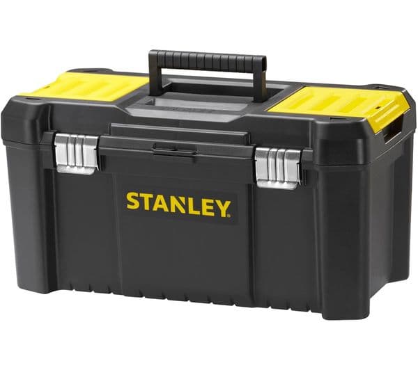 STANLEY STST1-75521 Essential Toolbox - 19", Black & Yellow - Image 1