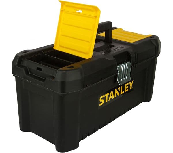 STANLEY STST1-75521 Essential Toolbox - 19", Black & Yellow - Image 3