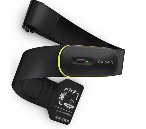 Garmin HRM 600 Premium Heart Rate Monitor HRV Running Dynamics Rechargeable XS S - Black - Image 1