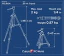 VELBON EF-41 Tripod thumbnail 2