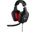 LOGITECH G332 Gaming Headset - Black & Red thumbnail 1