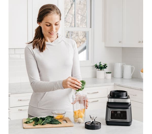NINJA 2-in-1 BN750UK Blender - Black & Silver - Image 4