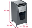 REXEL Optimum AutoFeed+ 225M Micro Cut Paper Shredder thumbnail 5