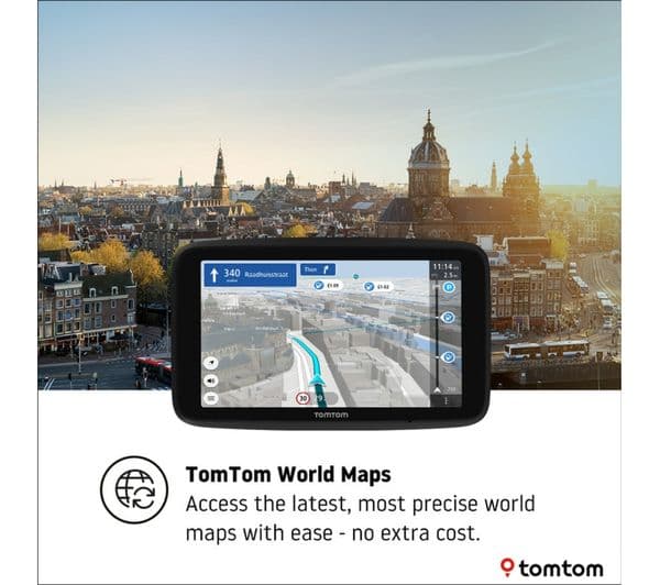 TOMTOM GO Discover 6" Sat Nav - Worldwide Maps - Image 8