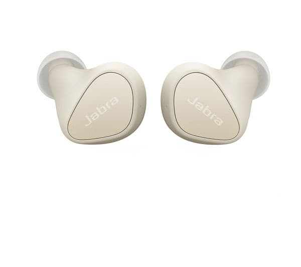 JABRA Elite 3 Wireless Bluetooth Earbuds - Light Beige - Image 1