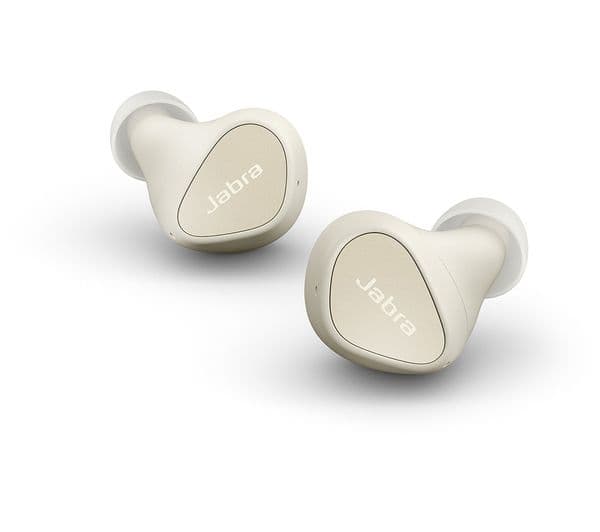 JABRA Elite 3 Wireless Bluetooth Earbuds - Light Beige - Image 2