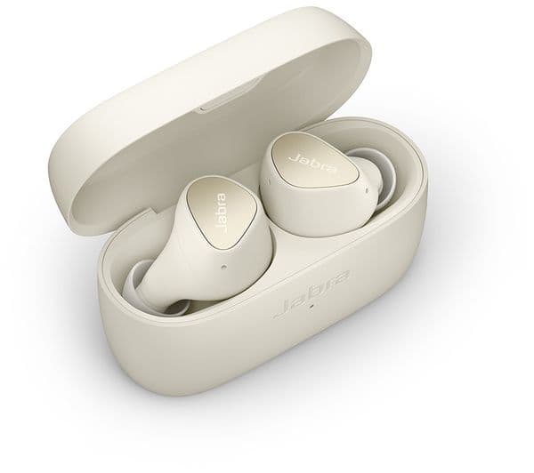 JABRA Elite 3 Wireless Bluetooth Earbuds - Light Beige - Image 3