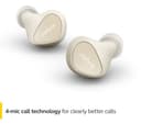 JABRA Elite 3 Wireless Bluetooth Earbuds - Light Beige thumbnail 5
