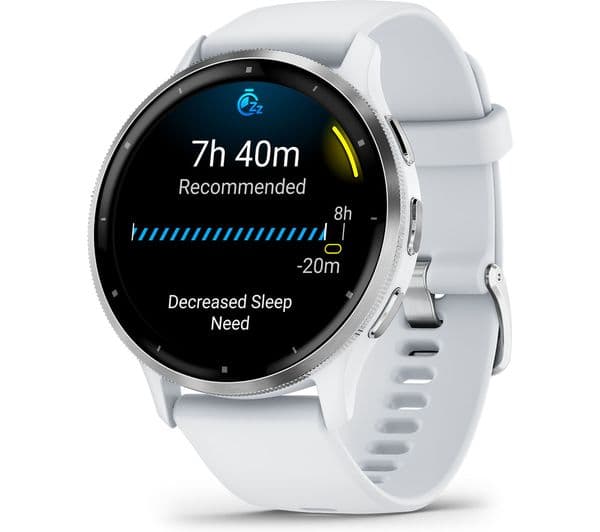 Garmin Venu 3 Smartwatch Silver & Whitestone - Image 4