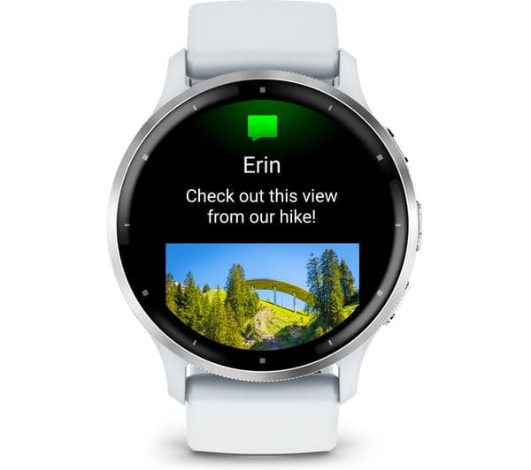 Garmin Venu 3 Smartwatch Silver & Whitestone - Image 8