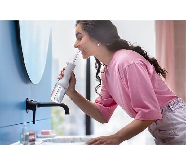 PHILIPS Sonicare 3000 Series HX3826/31 Cordless Power Flosser - White - Image 4