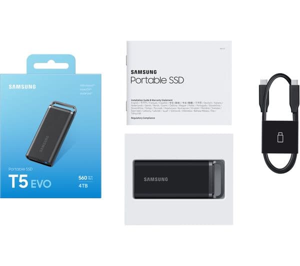 SAMSUNG T5 EVO External SSD - 4 TB - Image 2