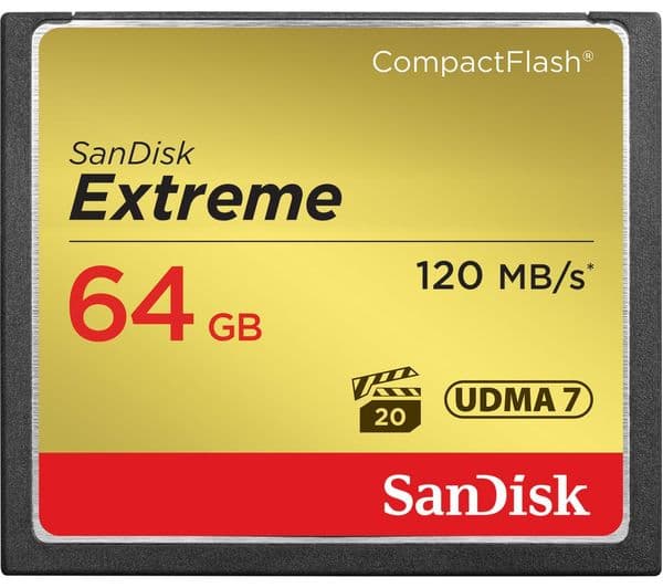SanDisk Extreme CompactFlash 64GB - Image 1