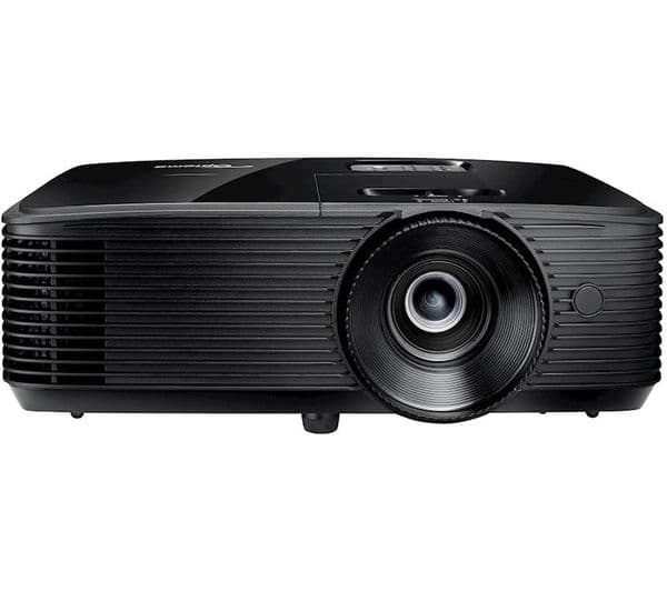 Optoma H190X HD Ready 3900 Lumens DLP Home Cinema Projector Black - Image 1