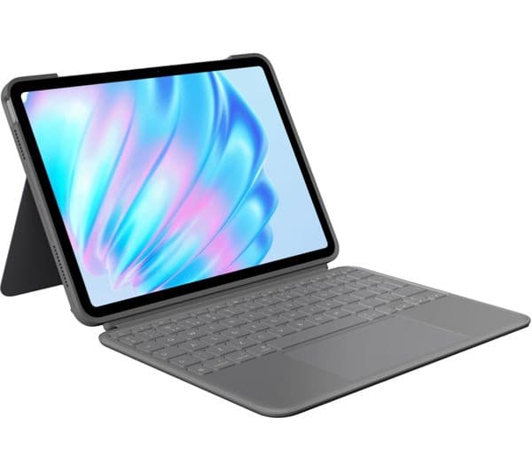 Logitech Combo Touch iPad Air 11" Grey - Image 1