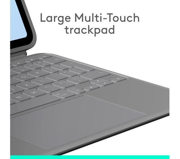 Logitech Combo Touch iPad Air 11" Grey - Image 4