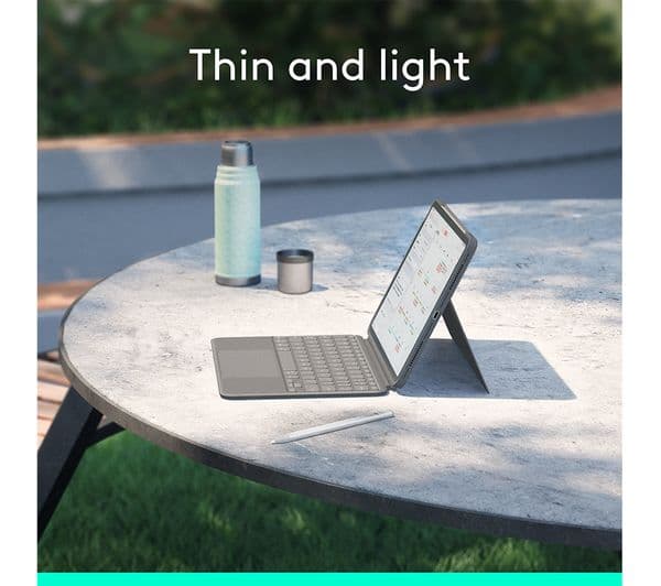 Logitech Combo Touch iPad Air 11" Grey - Image 7
