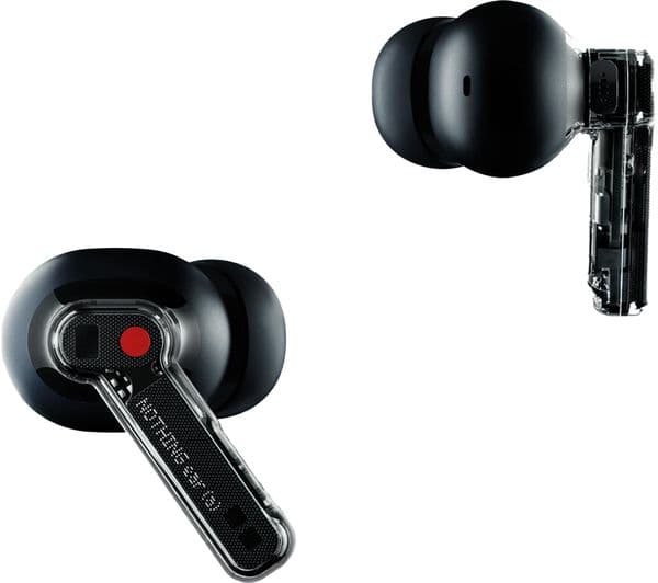 NOTHING Ear (a) Wireless Bluetooth Noise-Cancelling Earbuds - Black
