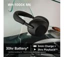 Sony WH-1000XM6 Headphones Silver thumbnail 6