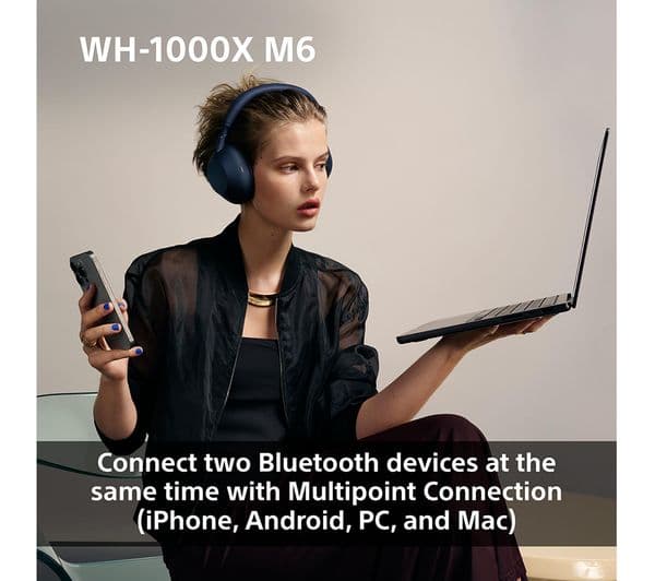 Sony WH-1000XM6 Headphones Silver - Image 9