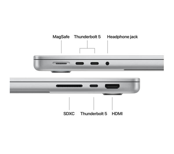 Apple MacBook Pro 14" M5 Max 36GB 2TB Silver - Image 8