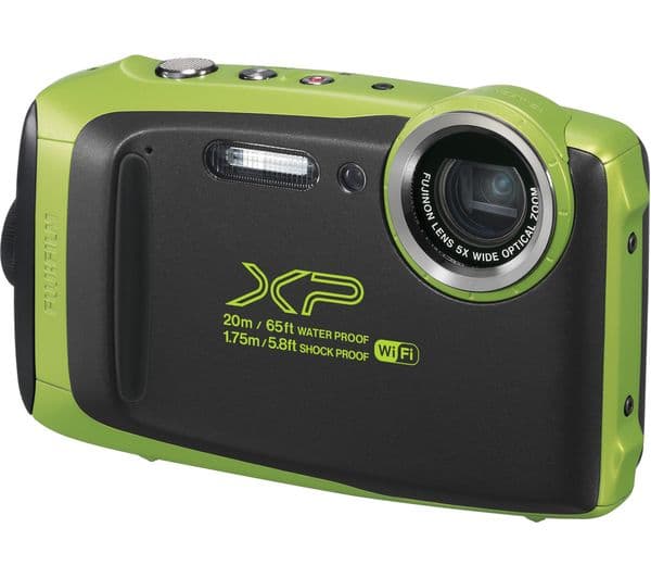 FUJIFILM XP130 Tough Compact Camera - Lime - Image 1