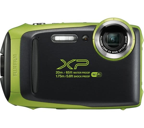 FUJIFILM XP130 Tough Compact Camera - Lime - Image 2